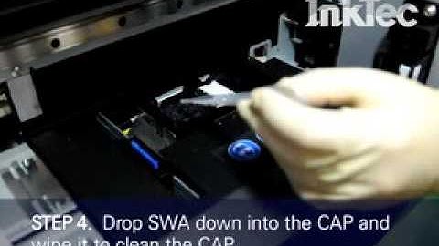 Daily maintenance guide for your Mimaki large format printer