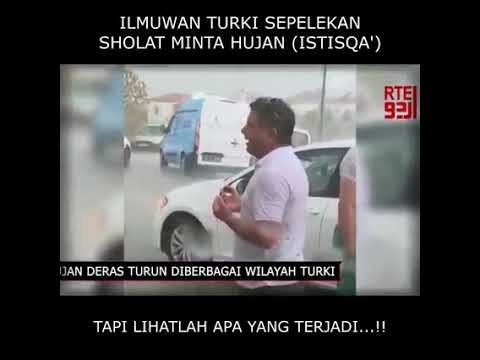 Turki Sholat Istisqo Lansung Hujan