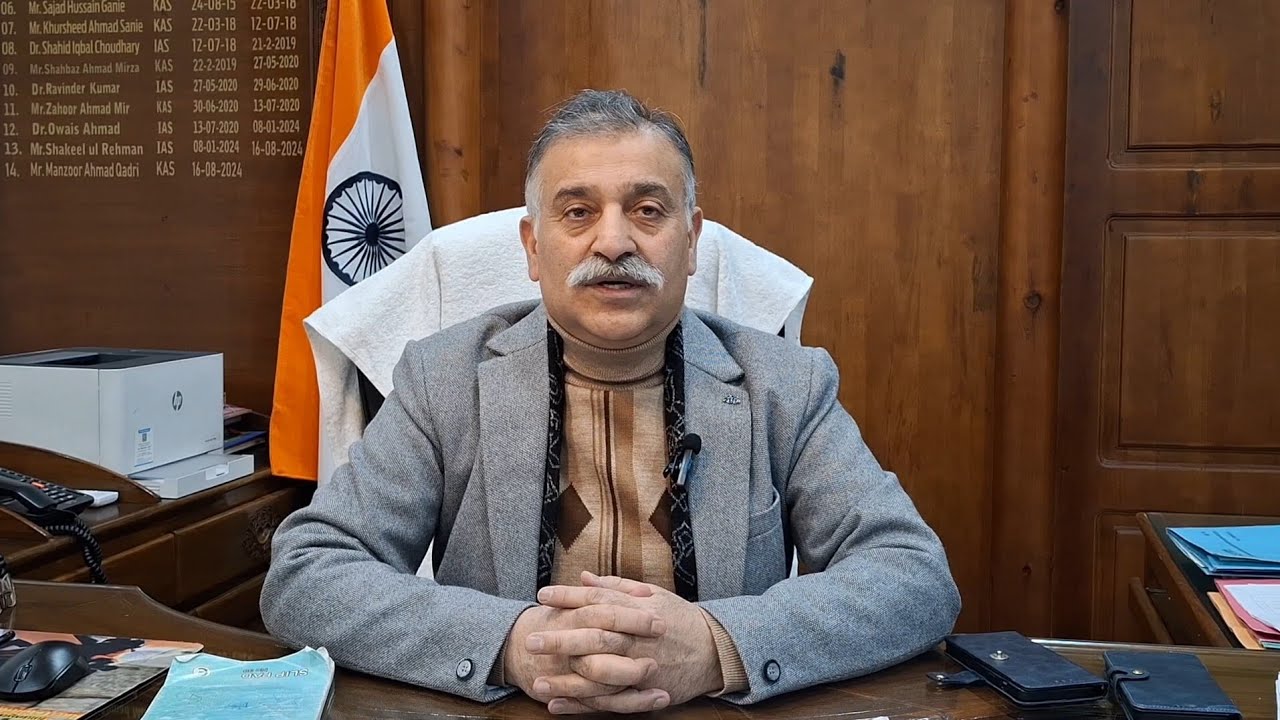 DC Bandipora Encourages Residents to Use JK Samadhan Portal for Grievance Redressal