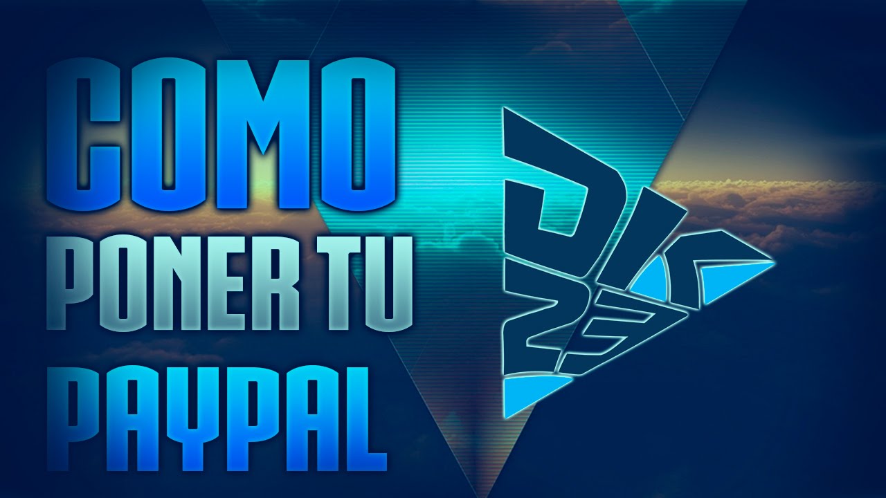 Como poner el paypal en el dashboard de Dk23Network