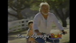 Dole - Kenny Rogers 1988 Ad Pineapple Juice