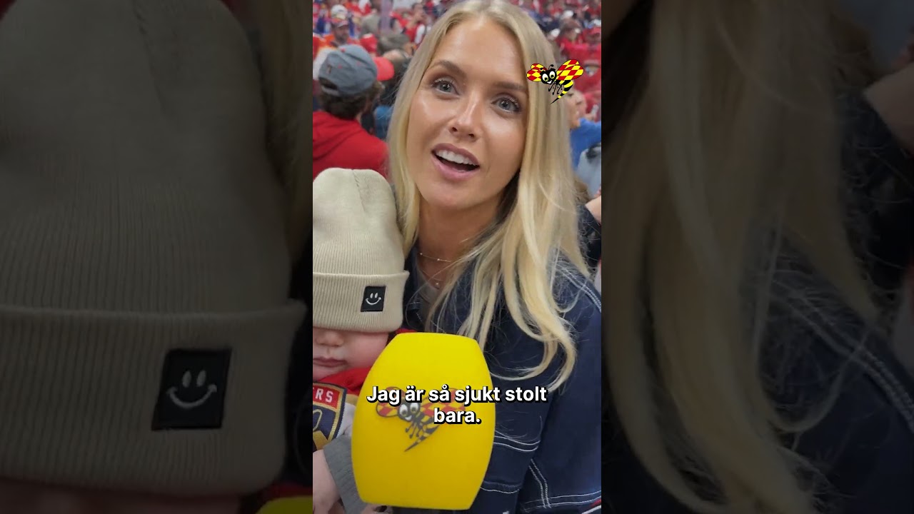 Svenska glädjen efter segern i Stanley Cup 
