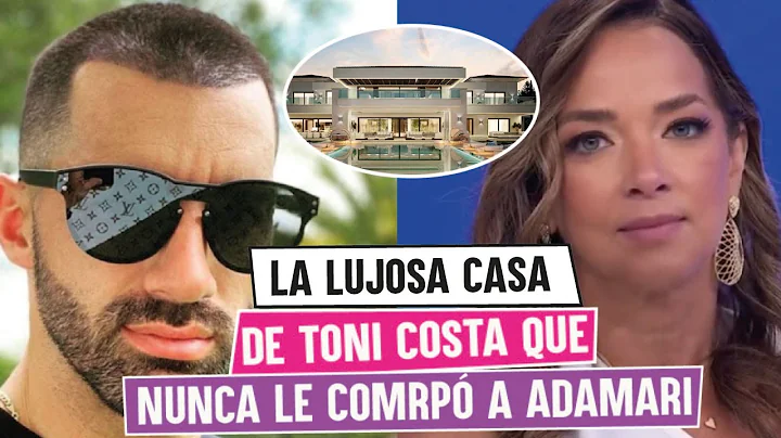 LA LUJOSA  CASA de TONI COSTA que nunca le compr a...