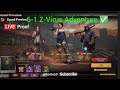 Doomsday Last survivors Z-Virus Adventure 6-1 how to complete 1-1 to 8-10 coming my chanel my Chanel