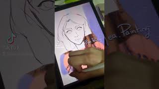 Sketch Vs Final Art Feyre Archeron