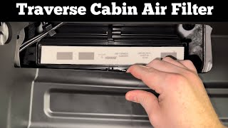 How To Replace A 2018  2023 Chevy Traverse Cabin Air filter  Change Chevrolet Replacement Location