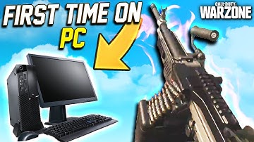My First Time Playing Warzone on PC...