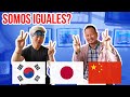 Chinos Coreanos y Japoneses - Cuales son Diferencias de Asiaticos? con @Coreano Mochilero