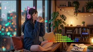 Dream Apartment on a Rainy Evening 🌙 | Cozy Lo-fi Beats for Study, Relax & Sleep
