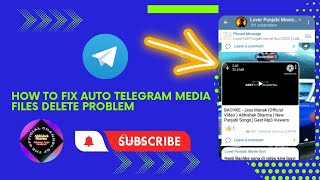 How to fix auto telegram media files delete problem | Telegram me media files safe kaise rakhe | screenshot 5