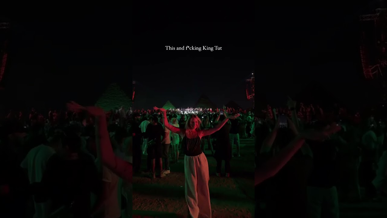 When in Giza... Zamna Festival in Giza, Egypt has begun 🇪🇬 