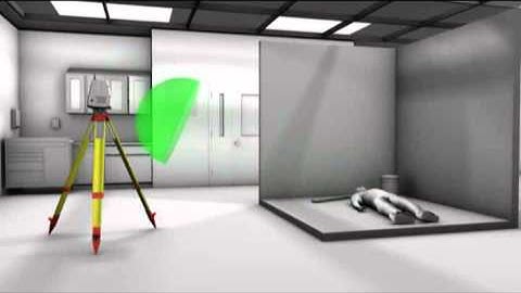 Conceptiual Operation of the Leica ScanStation C10 at a Mock Crime Scene
