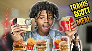 TRYING NEW TRAVIS SCOTT BURGER FROM MCDONALDS🍔🍟 | MCDONALDS MUKBANG 😋 |