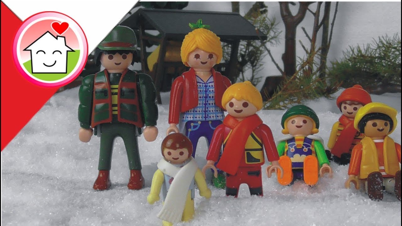 Playmobil po polsku Choinka - Rodziną Hauserów