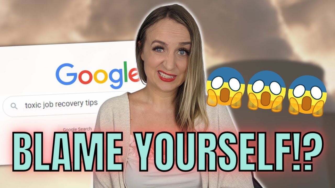 The WORST Toxic Job Recovery Tips I've Seen
