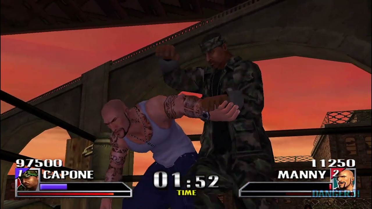 Def Jam Vendetta: Capone vs Manny @ Da Bridge (Hard)