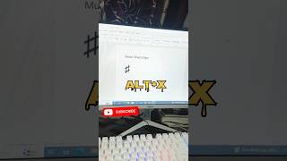 Ms Word Music symbol shortcut keys #please_subscribe_my_channel #like #shorts #computer #computer