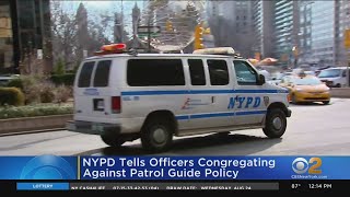 NYPD memo tells on-duty officers to avoid unnecessary conversations