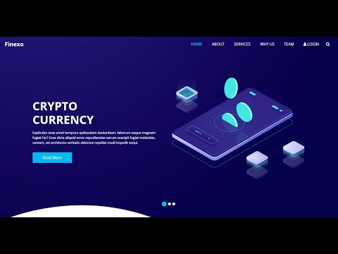Crypto currency website made with Html css java bootstrap All source code | Zerocyber