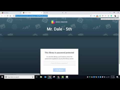 How to publish your whole  library in Bookcreator