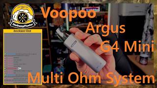 Voopoo Argus G4 Mini Pod System Review and Test with Multi-Ohm and Dual Mesh Coil