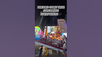 Thumbnail of We in Times Square going crazy!!stream my album “DREAMS COME TRUE” on all platforms! #PrejonSings