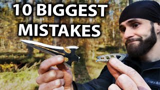 10 BIGGEST Beginner Knife Throwing Mistakes