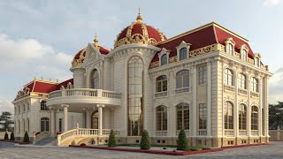 Ultra Luxury Modern Villa Aerial View ✨ Cinematic Dream Mansion Drone Tour | Smart Contemporary 