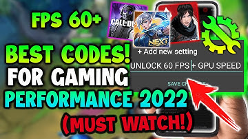 HOW TO FIX LAG AND FPS DROP in Mobile Legends | Using set edit codes!