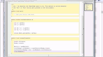 Mr Joyce - Making a smart bomb in greenfoot (loops, lists)