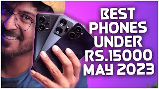 Top 5 Best Smartphone Under 15000 in May 2023  | Best Flagship Phone Under 15000 in INDIA 2023