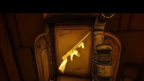 Bendy and the ink machine- Rise and fall - chapter 3 walkthrough + getting the Tommy gun