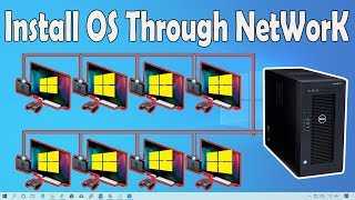 how to install windows 10/7/8/linux os using network (step by step)