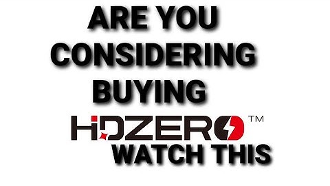 You Looking At Buying HDZero *** Watch This *** Range and Penetration ***