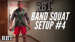 BAND SQUAT SETUP #4