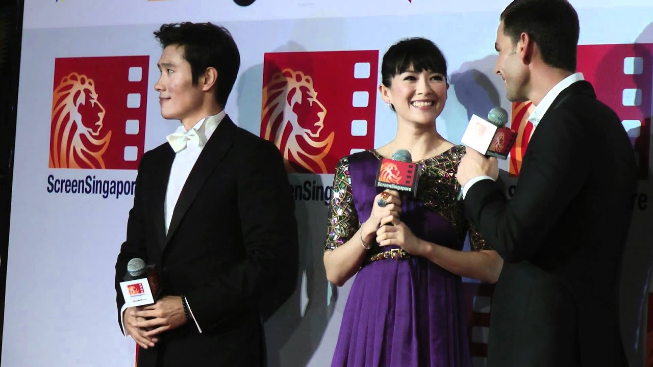 Screen Singapore Lee Byung-hun  & Zhang Ziyi Red Carpet 11th June 2011