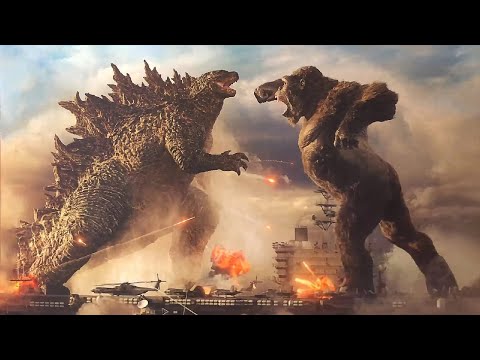 Godzilla vs Kong | Ocean Battle Fight Scene | 4K ULTRA HD