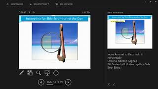 Adjustable errors of the sextant - Determining and correcting the errors Profile