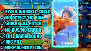 FANNY "LIFEGUARD" SKIN SCRIPT | FIXED INVISIBLE CABLE -ABC FILE SYSTEM | NO BAN | SRAC GAMEPLAY screenshot 3