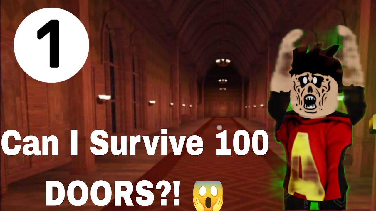 I Tried Escaping 100 DOORS... But This Happened 😭 | Roblox Horror Game