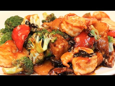Hunan Shrimp With Spicy Black Bean Sauce-Chinese S
