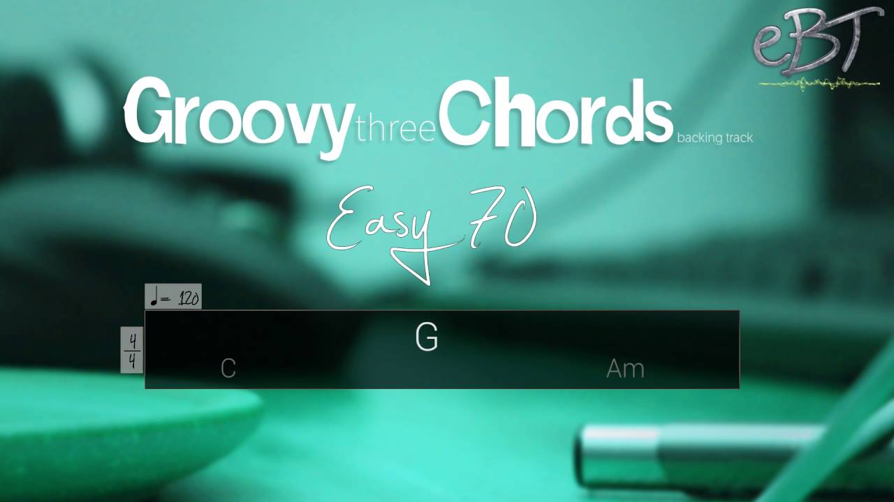 Groovy Three Chords Backing Track in A Minor 120 bpm YouTube
