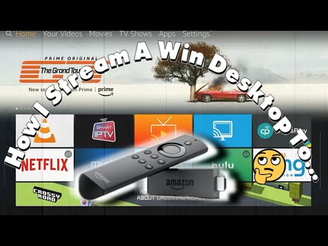 🔥 HowTo Watch PC Desktop Audio & Video on Fire TV.  Multiple Fire TVs Stream Windows 10 | Windows 7