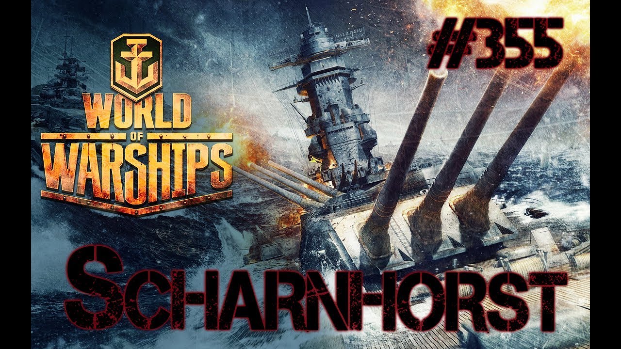 games people play Scharnhorst / #355 / Let´s Play World of Warships / German - Deutsch