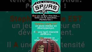 🇫🇷 🏀 The verbs TO BE and TO HAVE with the Spurs… ready? 🏆 🇫🇷