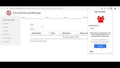 Twilio VoIP Softphone for enterprises - Setup Client