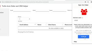 Twilio VoIP Softphone for enterprises - Setup Client screenshot 4