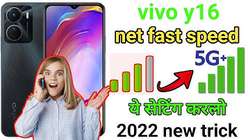 vivo y16 Net speed fast kese karain || How to fast internet speed in vivo y16