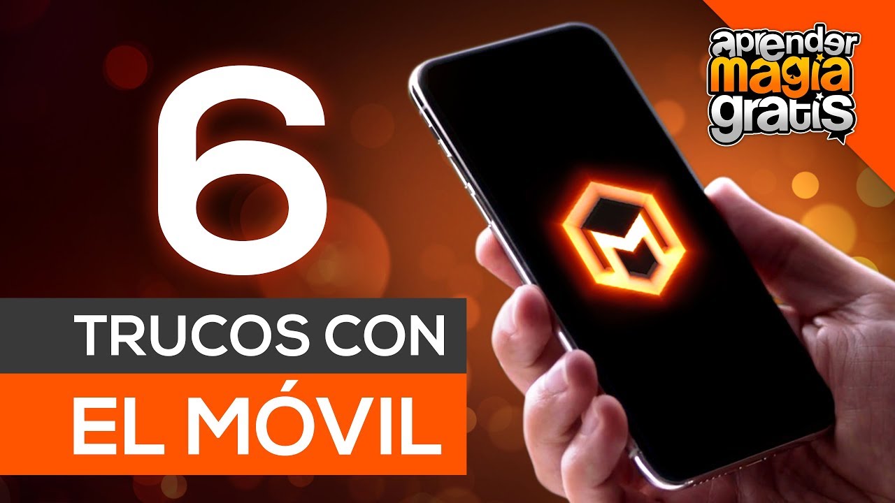 Los 6 mejores trucos de magia con el telefono | Aprender magia gratis