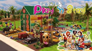 The Sims 4 House Build | PLAY AND STAY HOTEL @YusiSims